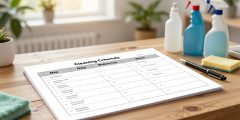 Beginner’s Guide to a Weekly Home Cleaning Schedule